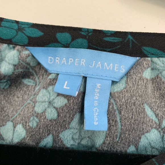 EUC Draper James Shift Dress in Emerald Magnolia. - Picture 4 of 5